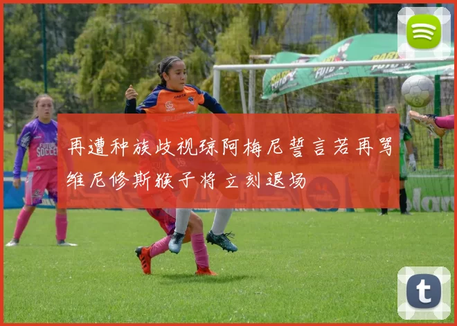 再遭种族歧视琼阿梅尼誓言若再骂维尼修斯猴子将立刻退场